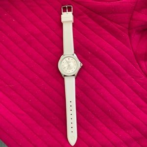 Michele Watch with Silicone Band